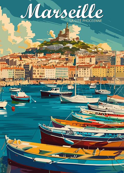 Marseille, la cité phocéenne par Art Kingdom