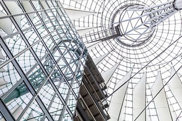 SONY Center Berlin – Dach von Mixed media vector arts