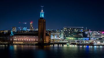 Stad van sterren: Een nachtelijke symfonie van Stockholm van Petri Niskanen