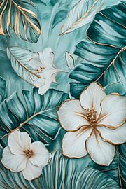 Tropical floral splendour by Poster Art Shop
