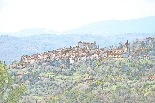 Vieille ville en France