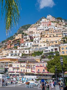 Amalfiküste - Malerische Häuser in Positano