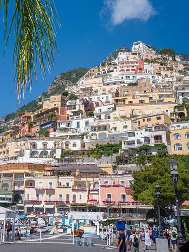 Amalfiküste - Malerische Häuser in Positano von t.ART