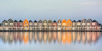 Kleurrijke huizen aan de Rietplas in Houten by PvdH Fotografie