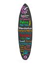 Surfboard Philosophy  - Enjoy Life, Travel and Surf - V by Markus Bleichner thumbnail