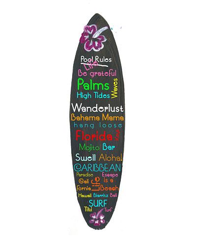 Philosophie de la planche de surf - Profiter de la vie, voyager et surfer - V