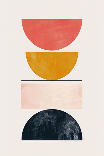 Abstracte harmonie - Geometrische compositie