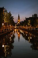 Avondreflecties aan de Gracht