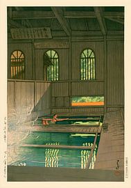 Joshu Hoshi Onsen by Kawase Hasui by Arts in Time