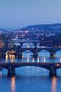 Moldaubrücken mit Karlsbrücke, Prag, von Markus Lange Miniaturansicht