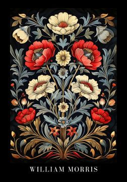 William Morris Poster von Niklas Maximilian