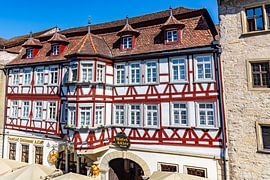 Historisches Fachwerkhaus mit Erker – Schwäbisch Hall von Jürgen Haug