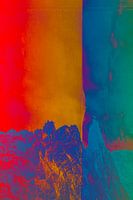Psychedelische Bergtop