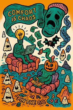 Comfort Found Inside the Chaos by Candra Widiantoro