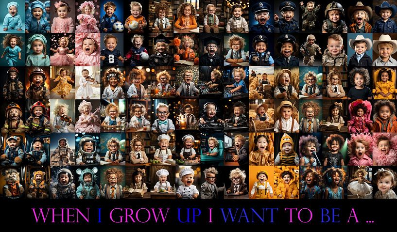 When I grow up I want to be a ... by Luc V. de Zeeuw