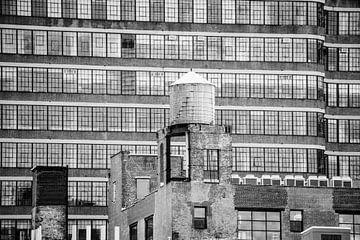 One thousand windows and one water tower