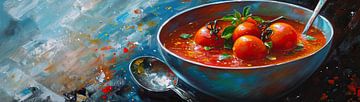 Verse Tomatensoep van ARTEO Schilderijen