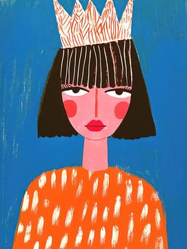 Mysterious queen by Franka Poulain