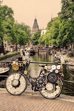 Inner city of Amsterdam Netherlands Old by Hendrik-Jan Kornelis