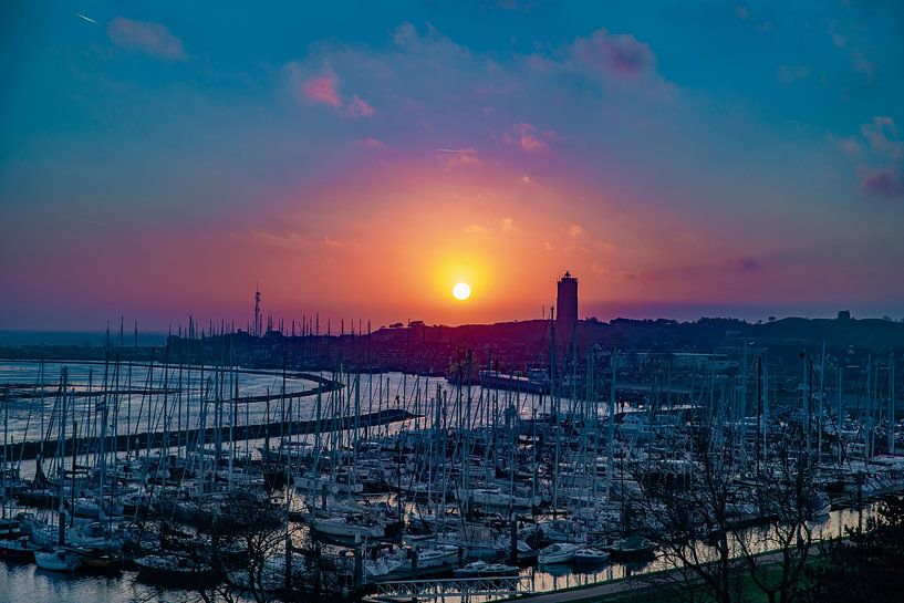 Vue du port par Roelinda Tip