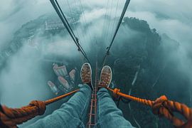 sind nur in großer Höhe