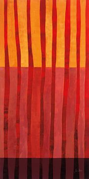 Textured Stripes II, Jane Davies van Wild Apple