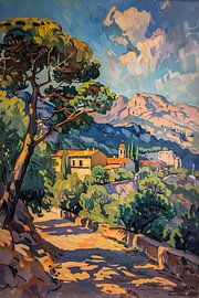 Landscape | Landscape painting by ARTEO Paintings