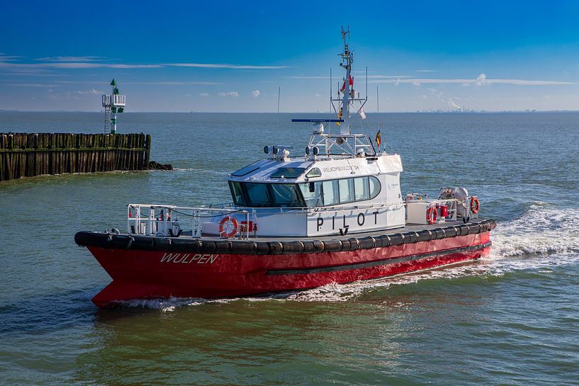 Loodsboot Wulpen Vlissingen van MSP Canvas