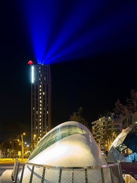 Das Studentenhotel Eindhoven - GLOW 2020 von Noud de Greef