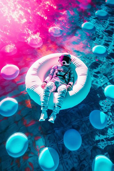 Galaxy Swimming Pool von drdigitaldesign