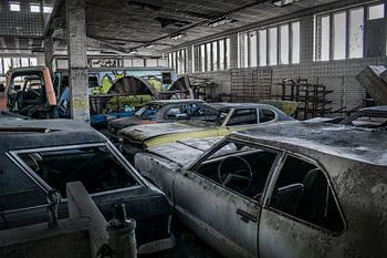verlaten mijn / verlaten auto's 