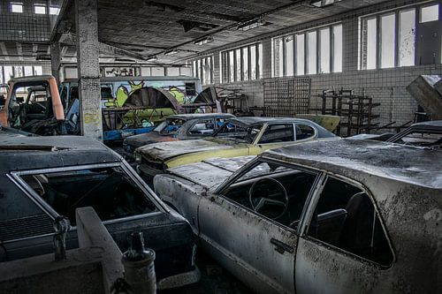 verlaten mijn / verlaten auto's 