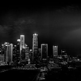 Singapore skyline von Rens Roosloot