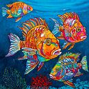 Unterwasser-Tanz von Happy Paintings Miniaturansicht