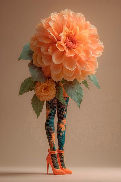 Kingsize-Dahlie von Harry Hadders Design