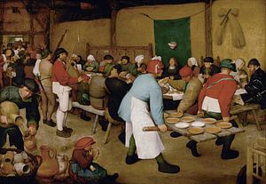 Farmers Hochzeit - Pieter Bruegel