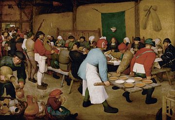 Farmers Hochzeit - Pieter Bruegel