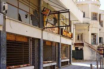 Varosha, die verlassene Stadt in Famagusta in Nordzypern