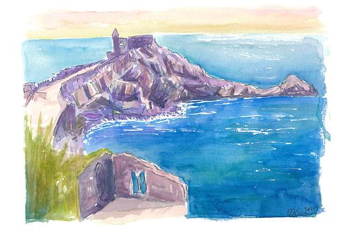 Paix de l'esprit à Port Venere Italie