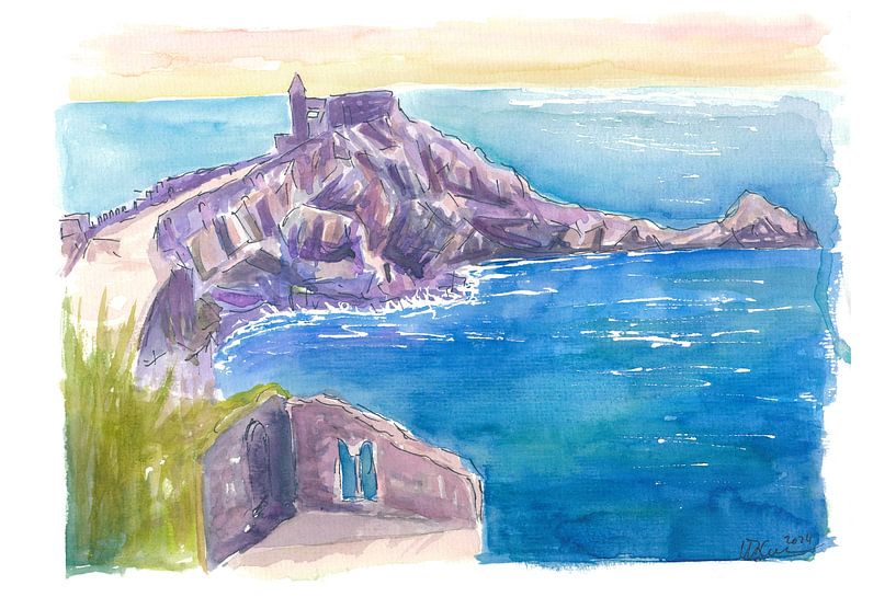 Seelenfrieden in Port Venere Italien von Markus Bleichner