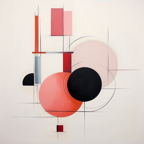 Vormen minimalisme wit