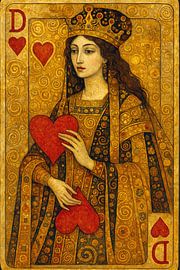 Peinture de la Reine de Cœur sur Johannes