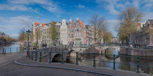 Panorama Keizersgracht Amsterdam