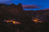 Blue hour in tenerife