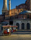 Aube à la mosquée Aya Sofia par Maurits van Hout Aperçu