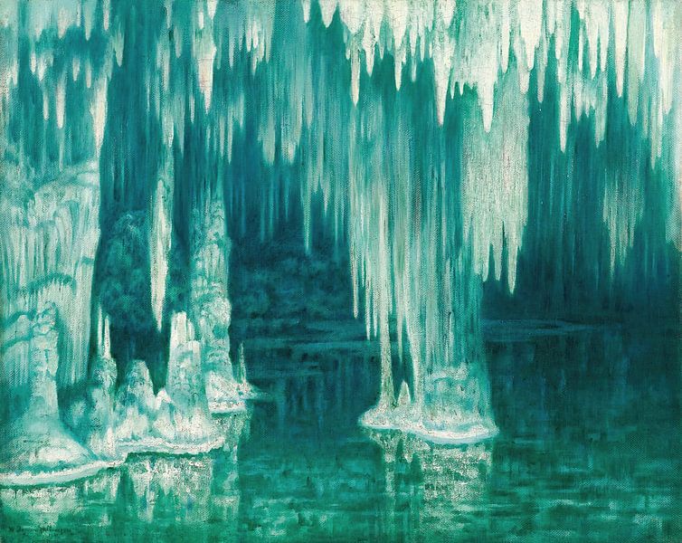 La Grotte Du Drac, Manacor, William Degouve de Nuncques par Des maîtres magistraux