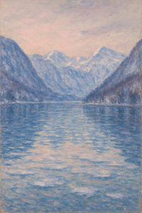 Winter Lake Serenity - Stille inmitten der Berge