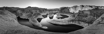 Reflection Canyon en noir et blanc