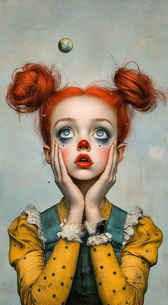 Thoughts of a clown by Heike Hultsch