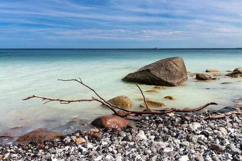 Baltic Sea coast on the island Rügen by Rico Ködder